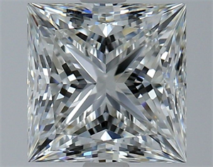 Picture of Natural Diamond 1.80 Carats, Princess with  Cut, G Color, VVS2 Clarity and Certified by GIA