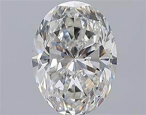 Picture of Natural Diamond 2.01 Carats, Oval with  Cut, G Color, SI1 Clarity and Certified by GIA