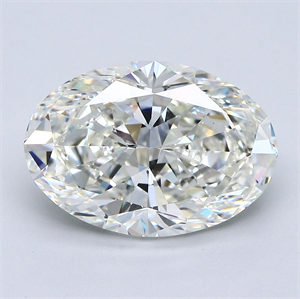 Picture of Natural Diamond 5.07 Carats, Oval with  Cut, I Color, VS1 Clarity and Certified by GIA