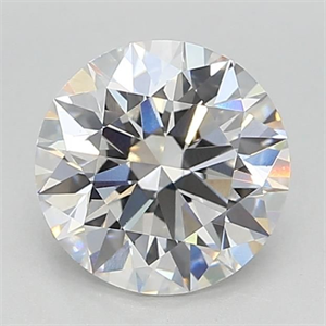 Picture of Lab Grown Diamond 1.83 Carats, Round with Excellent Cut, F Color, VS1 Clarity and Certified by GIA