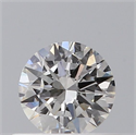 Natural Diamond 0.40 Carats, Round with Very Good Cut, G Color, SI2 Clarity and Certified by GIA