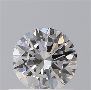 Picture of Natural Diamond 0.40 Carats, Round with Very Good Cut, G Color, SI2 Clarity and Certified by GIA