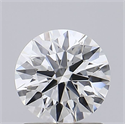 Del inventario de diamantes de laboratorio, 1.01 quilates, Redondo , Color E, claridad VVS1 y certificado IGI