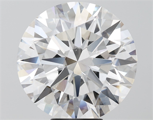 Picture of Lab Grown Diamond 9.06 Carats, Round with Ideal Cut, G Color, VS1 Clarity and Certified by IGI