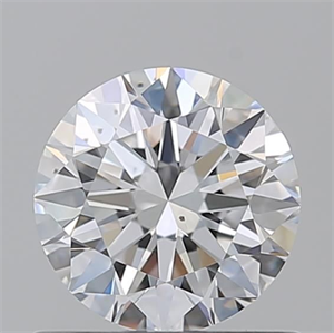 Picture of Natural Diamond 0.80 Carats, Round with Excellent Cut, D Color, VS2 Clarity and Certified by GIA