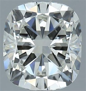 Foto Diamante Natural 2.78 quilates, Del cojín , Color I, claridad VS2 y certificado GIA de