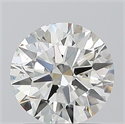 Natural Diamond 1.11 Carats, Round with Excellent Cut, J Color, SI2 Clarity and Certified by GIA