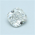 Natural Diamond 0.70 Carats, Cushion with  Cut, I Color, I1 Clarity and Certified by GIA