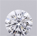 Lab Grown Diamond 1.02 Carats, Round with Ideal Cut, D Color, VS1 Clarity and Certified by IGI