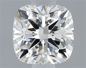 Picture of Natural Diamond 0.41 Carats, Cushion with  Cut, G Color, SI1 Clarity and Certified by GIA