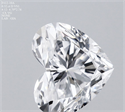 Natural Diamond 0.32 Carats, Heart with  Cut, D Color, VS1 Clarity and Certified by GIA