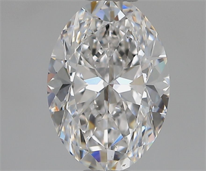 Picture of Natural Diamond 1.20 Carats, Oval with  Cut, E Color, VS2 Clarity and Certified by GIA