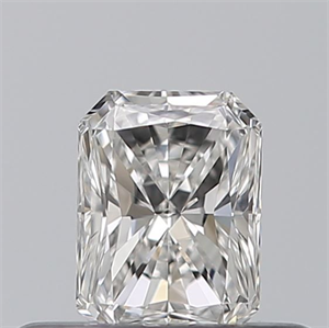 Foto Diamante Natural 0.32 quilates, Radiante , Color F, claridad VVS1 y certificado GIA de