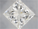 Natural Diamond 2.00 Carats, Princess with  Cut, E Color, VS1 Clarity and Certified by IGI