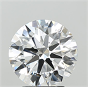 Lab Grown Diamond 3.10 Carats, Round with Ideal Cut, E Color, VVS2 Clarity and Certified by IGI