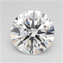 Lab Grown Diamond 1.05 Carats, Round with Ideal Cut, D Color, VVS2 Clarity and Certified by IGI
