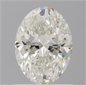 Diamante Natural 0.90 quilates, Ovalado , Color H, claridad VVS1 y certificado GIA