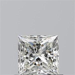 Picture of Natural Diamond 0.70 Carats, Princess with  Cut, K Color, VVS1 Clarity and Certified by GIA