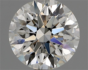Picture of Natural Diamond 1.59 Carats, Round with Excellent Cut, H Color, VVS1 Clarity and Certified by GIA