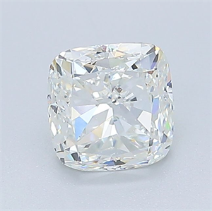 Foto Diamante Natural 1.20 quilates, Del cojín , Color H, claridad SI1 y certificado GIA de