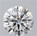 Del inventario de diamantes de laboratorio, 4.01 quilates, Redondo , Color F, claridad VVS2 y certificado IGI