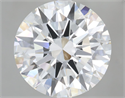 Del inventario de diamantes de laboratorio, 5.02 quilates, Redondo , Color E, claridad VVS2 y certificado IGI