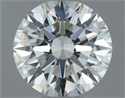 Natural Diamond 0.74 Carats, Round with Excellent Cut, H Color, VS1 Clarity and Certified by IGI