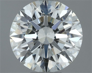 Picture of Natural Diamond 0.74 Carats, Round with Excellent Cut, H Color, VS1 Clarity and Certified by IGI