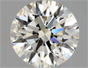 Natural Diamond 0.75 Carats, Round with Excellent Cut, K Color, VVS2 Clarity and Certified by GIA