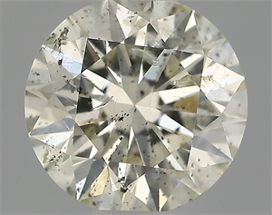Picture of Natural Diamond 0.50 Carats, Round with Excellent Cut, J Color, I1 Clarity and Certified by IGI