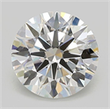 Del inventario de diamantes de laboratorio, 2.01 quilates, Redondo , Color E, claridad VVS2 y certificado IGI
