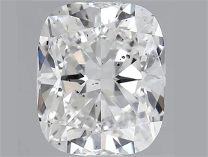 Picture of Natural Diamond 1.52 Carats, Cushion with  Cut, E Color, SI2 Clarity and Certified by GIA