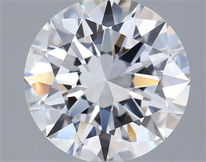 Picture of Natural Diamond 1.90 Carats, Round with Excellent Cut, H Color, VS2 Clarity and Certified by GIA