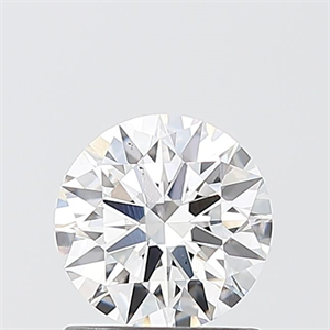 Picture of Lab Grown Diamond 1.03 Carats, Round with Ideal Cut, D Color, VS2 Clarity and Certified by IGI