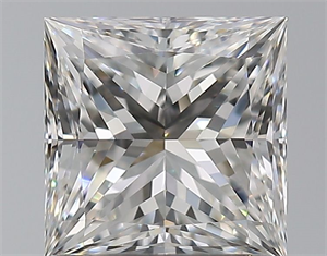 Foto Diamante Natural 1.01 quilates, Princesa , Color G, claridad VVS2 y certificado GIA de