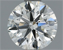Natural Diamond 0.60 Carats, Round with Excellent Cut, K Color, VVS1 Clarity and Certified by GIA