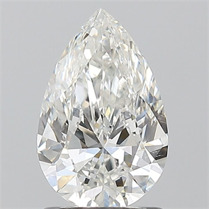 Foto Diamante Natural 1.20 quilates, De pera , Color H, claridad SI2 y certificado GIA de