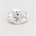 Diamante Natural 4.01 quilates, Ovalado , Color J, claridad SI1 y certificado GIA