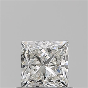 Picture of Natural Diamond 0.61 Carats, Princess with  Cut, I Color, VS2 Clarity and Certified by GIA