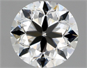 Natural Diamond 0.70 Carats, Round with Very Good Cut, I Color, VS1 Clarity and Certified by GIA