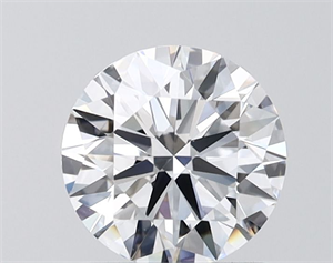Picture of Lab Grown Diamond 1.24 Carats, Round with Ideal Cut, D Color, VS1 Clarity and Certified by IGI