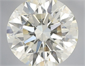Diamante Natural 0.71 quilates, Redondo , Color J, claridad VS1 y certificado IGI