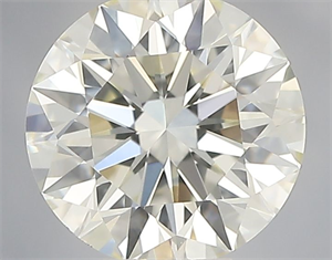 Picture of Natural Diamond 0.71 Carats, Round with Excellent Cut, J Color, VS1 Clarity and Certified by IGI