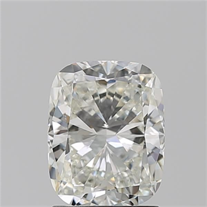 Foto Diamante Natural 1.50 quilates, Del cojín , Color I, claridad VVS2 y certificado GIA de