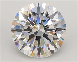 Picture of Lab Grown Diamond 11.01 Carats, Round with Ideal Cut, F Color, VS1 Clarity and Certified by IGI