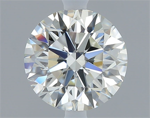 Picture of Natural Diamond 0.71 Carats, Round with Excellent Cut, J Color, VS1 Clarity and Certified by GIA