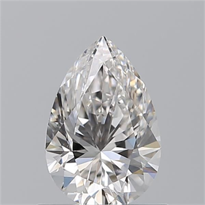 Picture of Natural Diamond 0.70 Carats, Pear with  Cut, H Color, VS2 Clarity and Certified by GIA