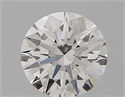 Natural Diamond 0.43 Carats, Round with Excellent Cut, G Color, VVS2 Clarity and Certified by GIA