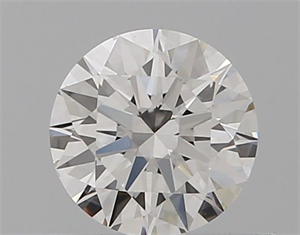 Picture of Natural Diamond 0.43 Carats, Round with Excellent Cut, G Color, VVS2 Clarity and Certified by GIA