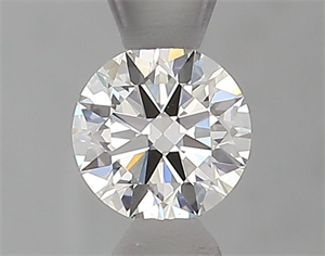 Picture of Natural Diamond 0.50 Carats, Round with Excellent Cut, H Color, VS1 Clarity and Certified by GIA